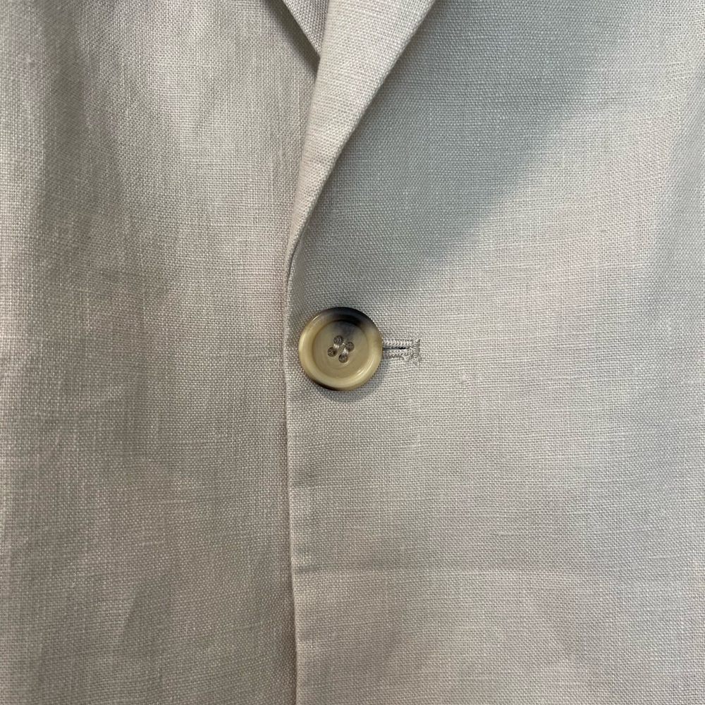 naked wardrobe Beige linen Jacket oversized new - Picture 3 of 5
